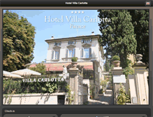 Tablet Screenshot of mobi.hotelvillacarlotta.it